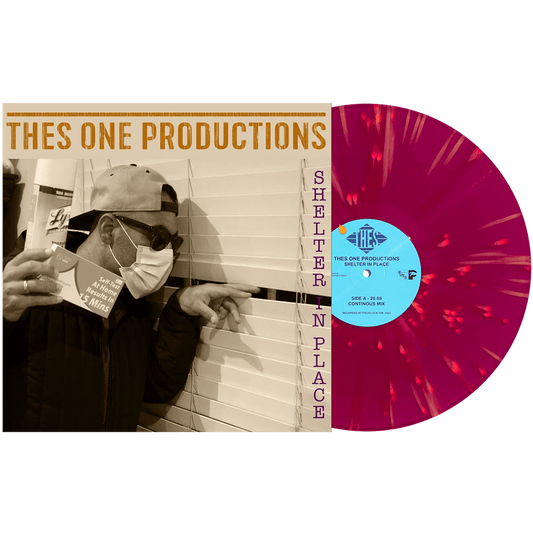 Thes One - Shelter In Place Limited Edition Splatter Vinyl Record LP