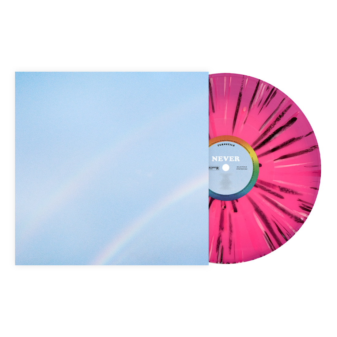 Turnstile - Never Enough Limited Edition City Pink Vinyl Record LP