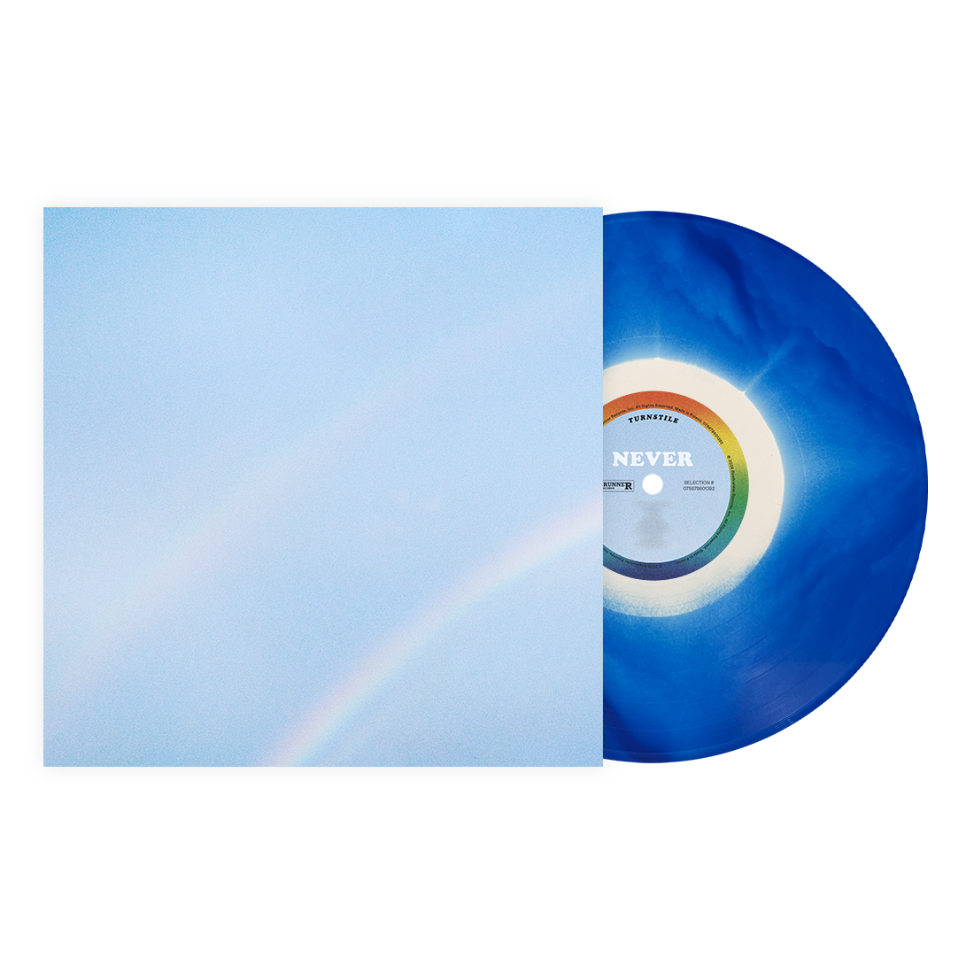 Turnstile - Never Enough Limited Edition Jet Ski Blue Vinyl Record LP