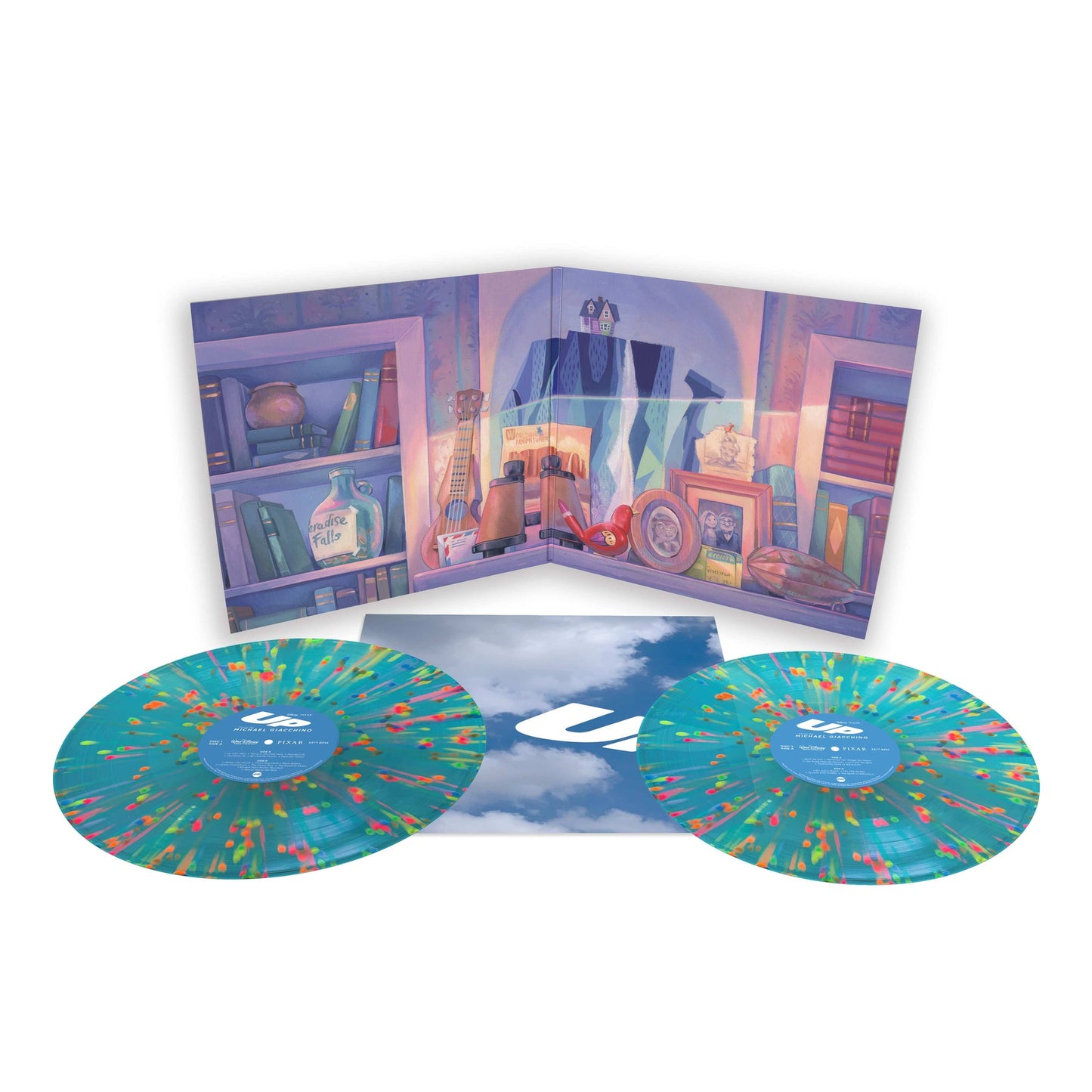 Michael Giacchino - Up (Original Motion Picture Soundtrack) Limited Rainbow Splatter 2LP