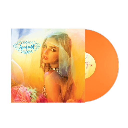 Addison Rae - Addison Limited Edition Tangerine Vinyl Record LP
