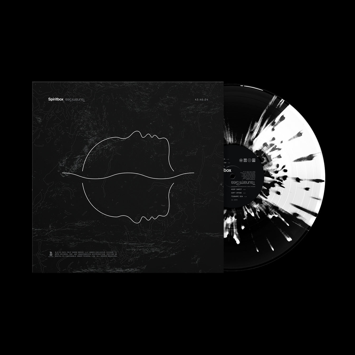 Spiritbox - Tsunami Sea Limited Tour Edition Quad with Splatter Vinyl Record LP