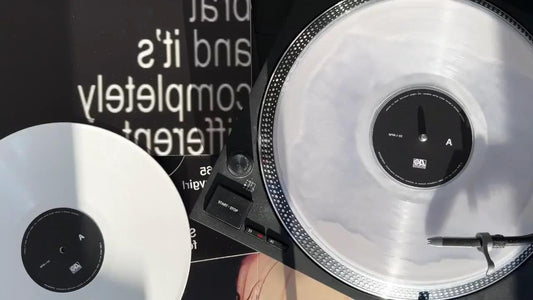 Charli XCX - Brat And It's Completely Different Limited Edition Powder-Filled + White Vinyl Record 2LP