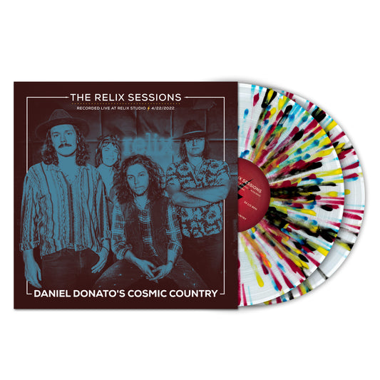 Daniel Donato's Cosmic Country - The Relix Sessions Limited Edition Tie-Dye Vinyl Record 2LP