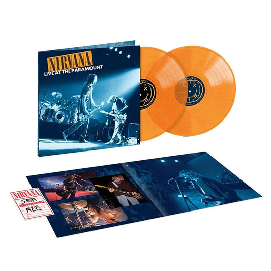 Nirvana - Live At The Paramount Limited Orange Transparent 2LP