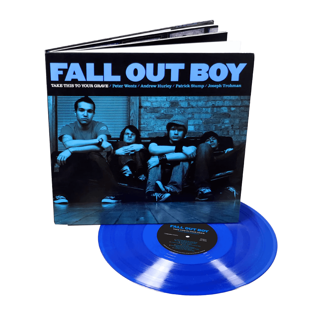 Fall Out Boy - Take This To Your Grave Limited Edition Coffee Table Book + Vinyl Record LP