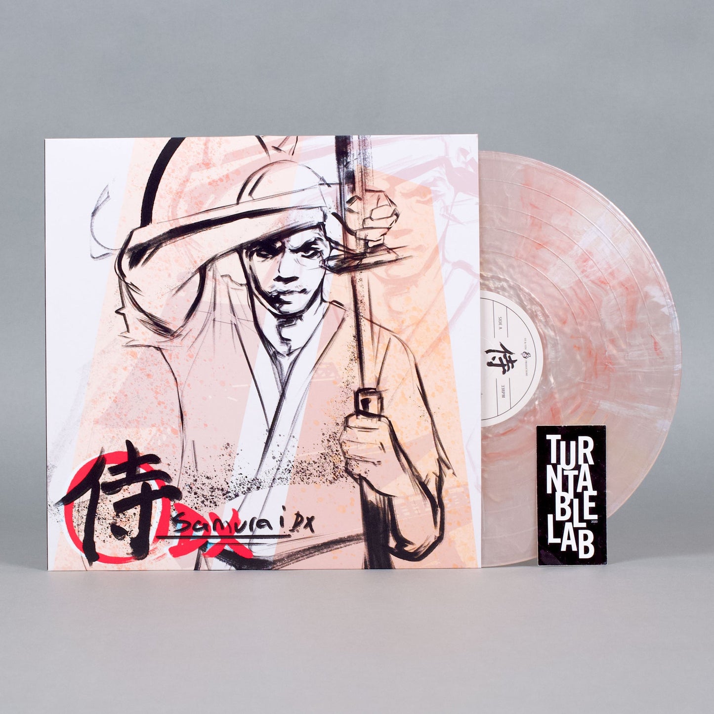Lupe Fiasco - Samurai DX Limited Edition White, Red Iridescent Vinyl Record LP
