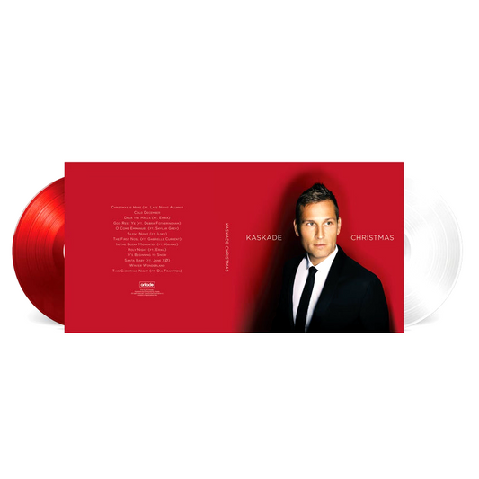 Kaskade - Kaskade Christmas Limited Edition Red, White Vinyl Record 2LP